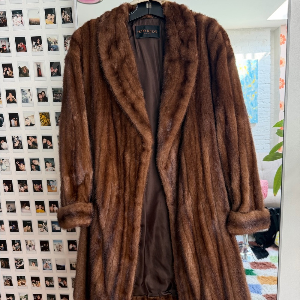 Henri Bendel Fur Mink Coat